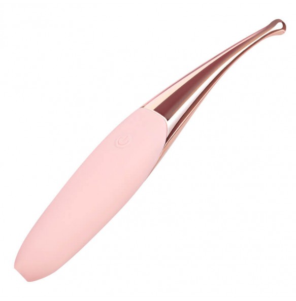 MizzZee - Honey Bean Clitoral Tip Vibrator Wand (Chargeable - Pearl Pink)